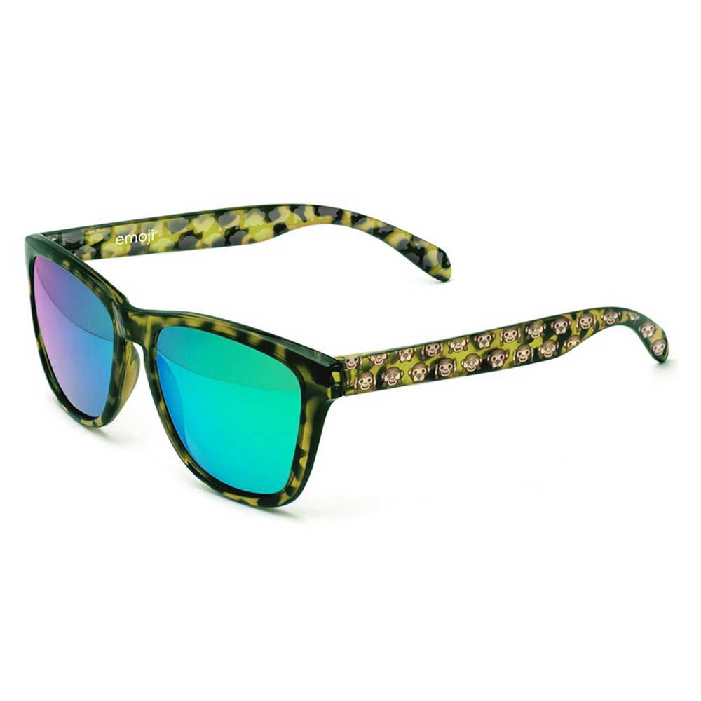 emoji - Sunglasses Monkey Tortoise - Green