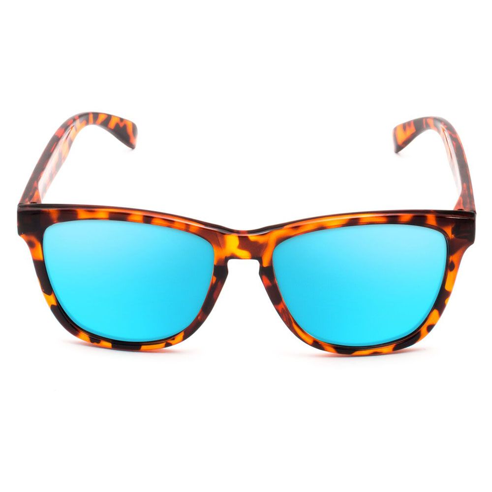 emoji - Sunglasses Monkey Tortoise - Ice Blue & Brown