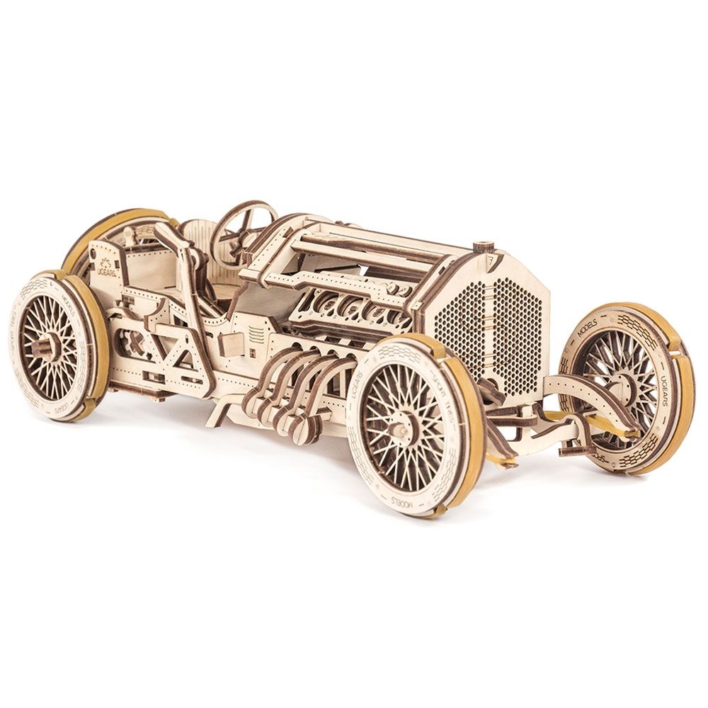 Ugears - U-9 Grand Prix Car Mechanical Model 348pcs