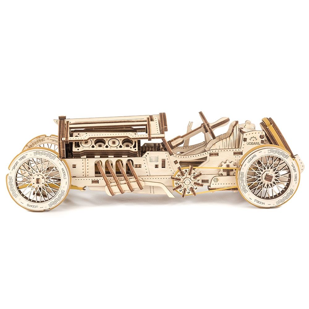 Ugears - U-9 Grand Prix Car Mechanical Model 348pcs