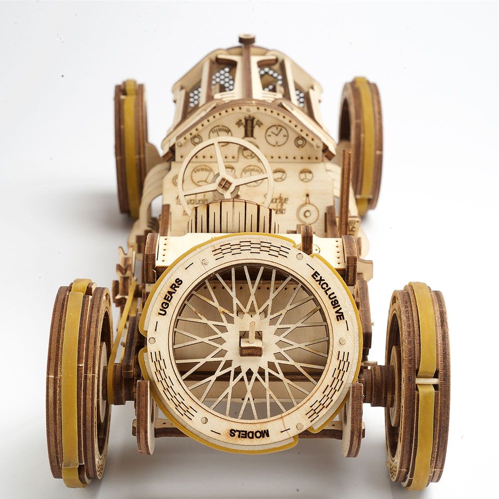 Ugears - U-9 Grand Prix Car Mechanical Model 348pcs