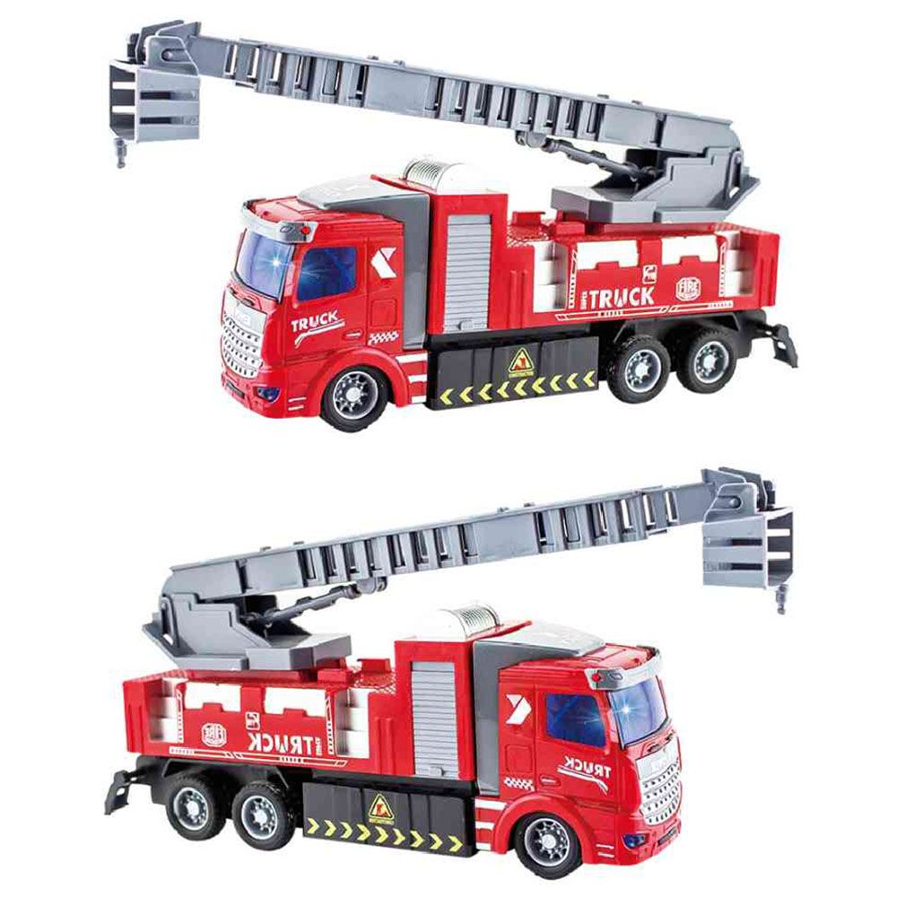 UKR - RC Fire Engine w/ Ladder Vehicle - Red