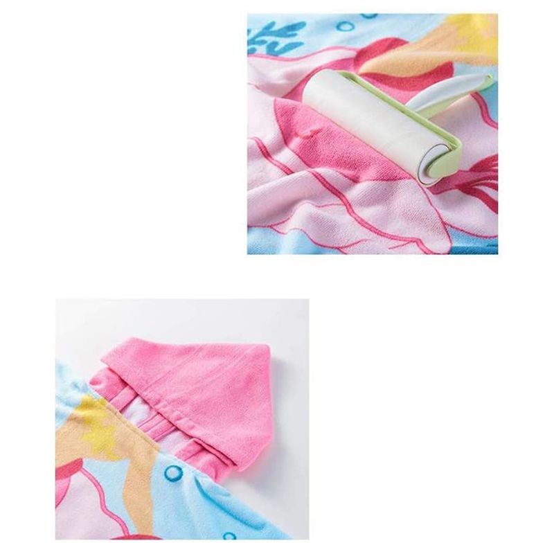 UKR - Bunny Printed Kids Hooded Towel - 60x120 cm