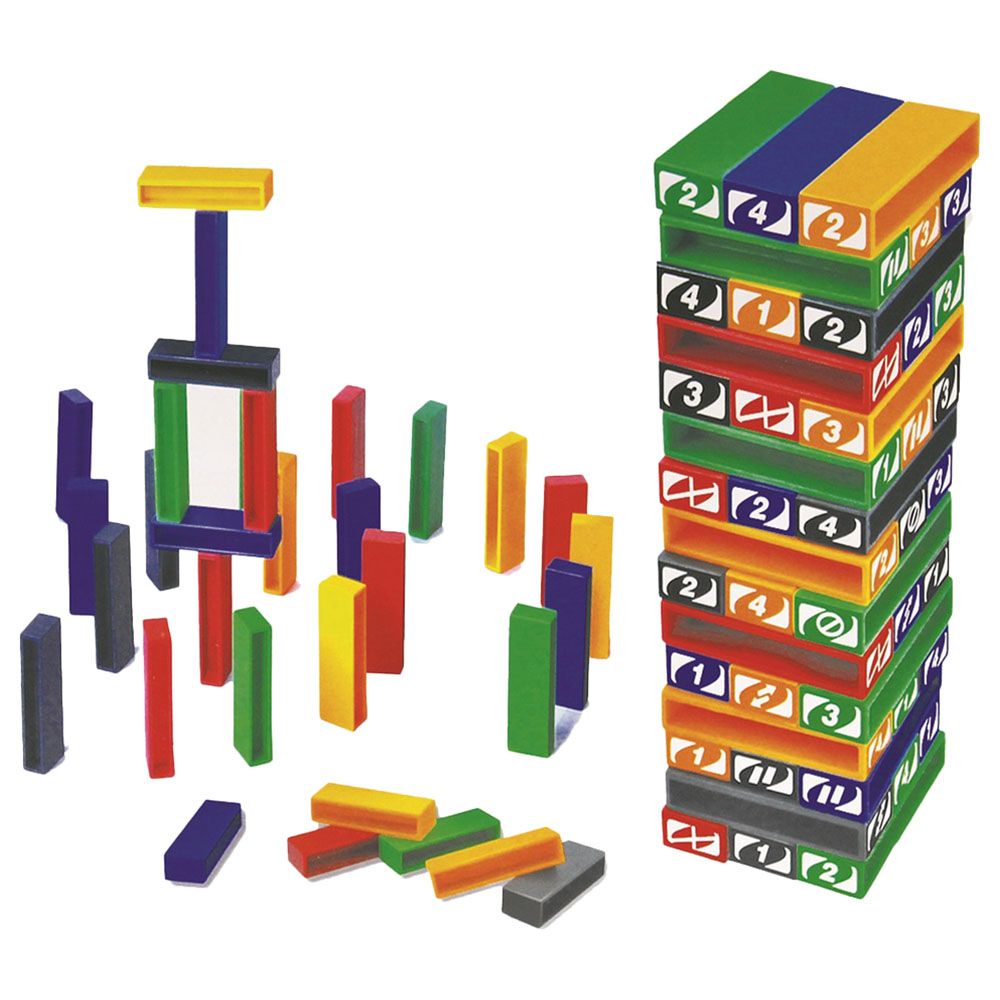 UKR - 2-in-1 Stacking Block Games - 120pcs