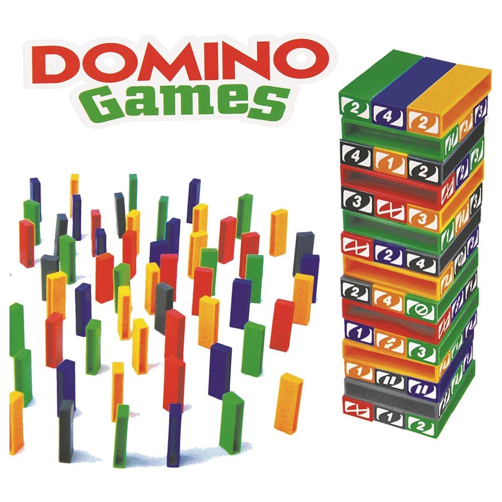 UKR - 2-in-1 Stacking Block Games - 120pcs