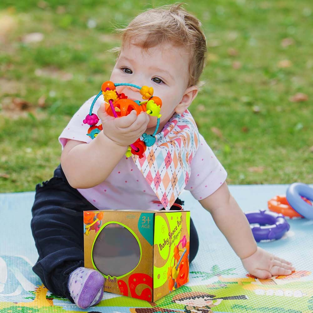 UKR - Teether Ball With Bells