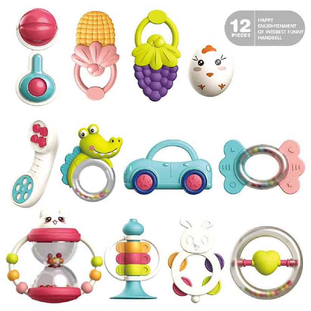 UKR - Baby Rattle Set 12pcs