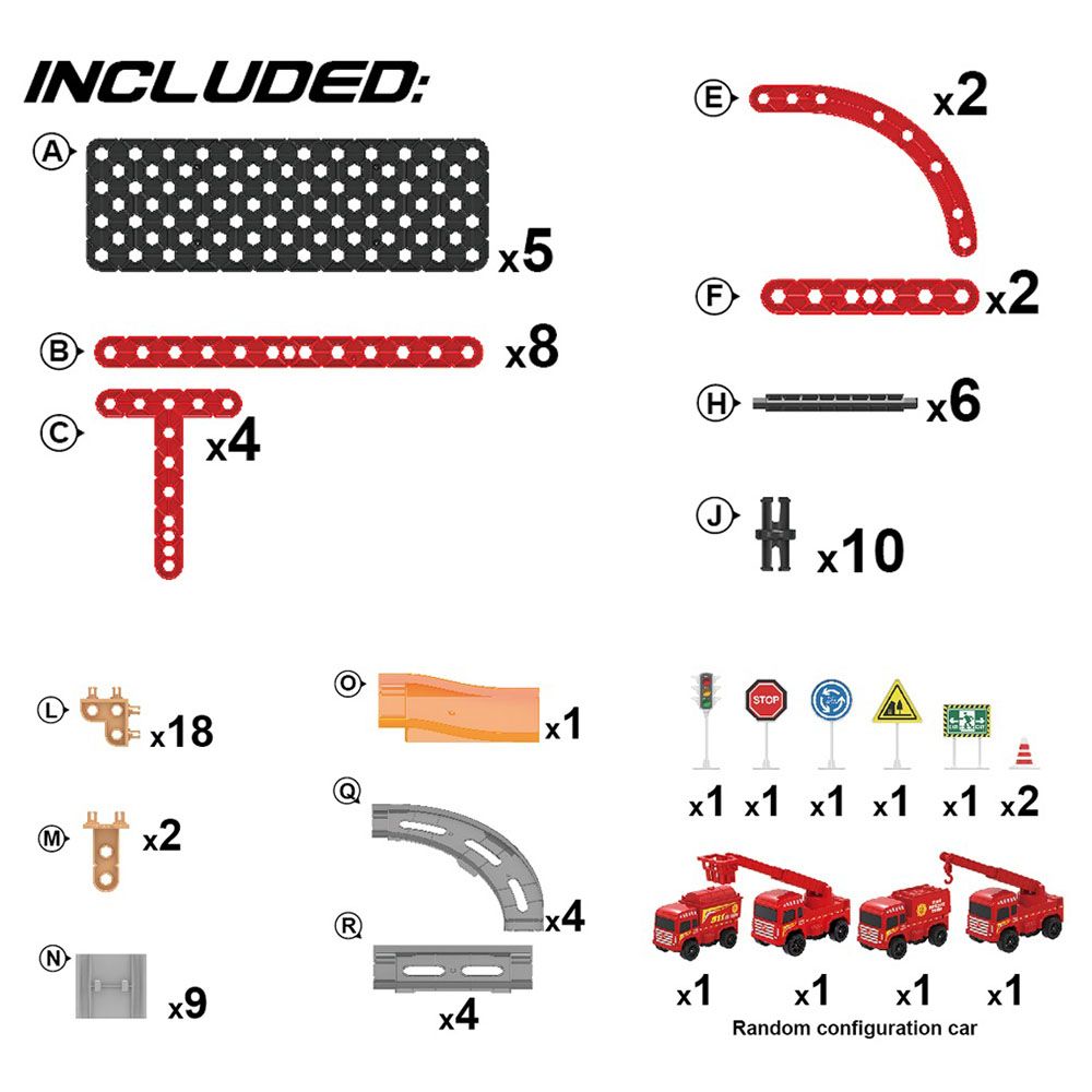 UKR - Parking Track - Red