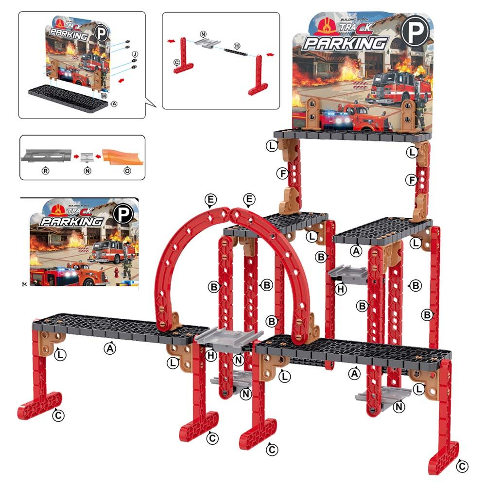 UKR - Parking Track - Red