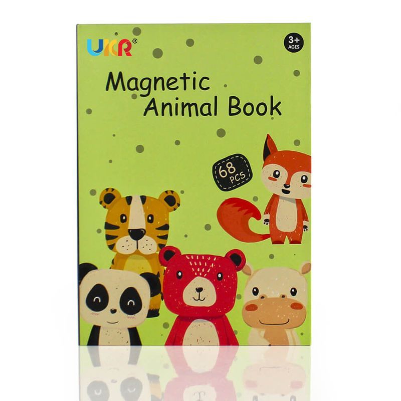 UKR - Animals Magnetic Puzzle Book