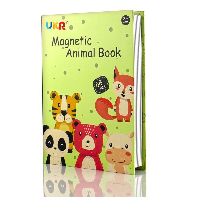 UKR - Animals Magnetic Puzzle Book