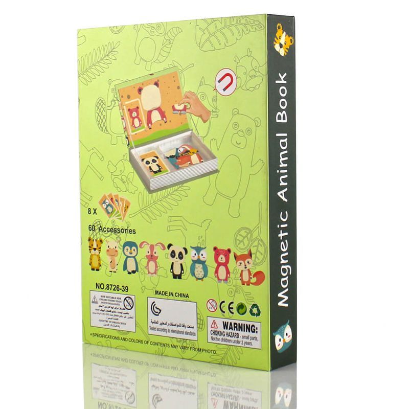 UKR - Animals Magnetic Puzzle Book