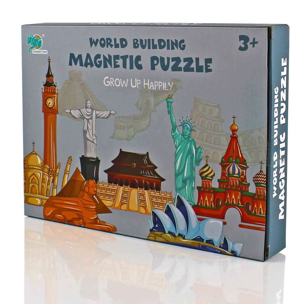 UKR - Magnetic Puzzle Map World Sights