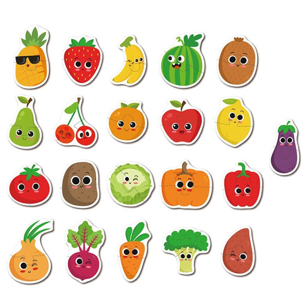 UKR - Matching Puzzle - Fruit And Vegetables