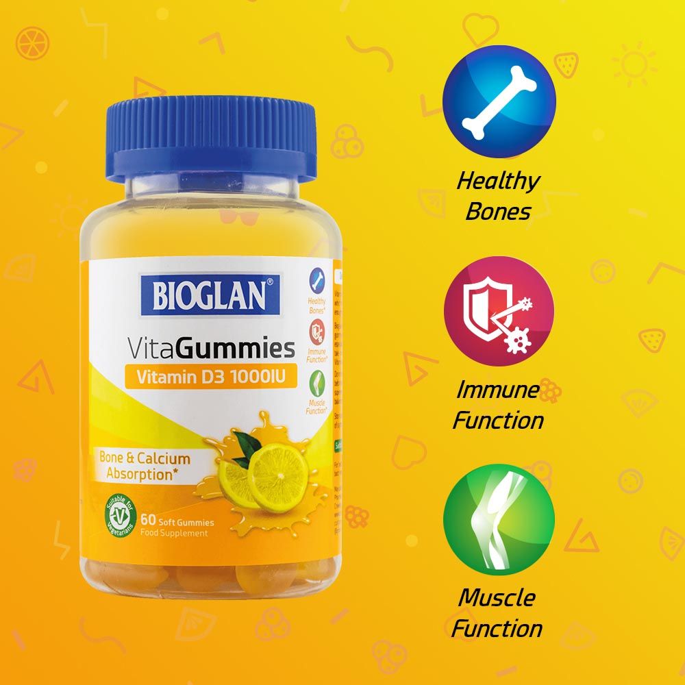 Bioglan - Vitamin D3 VitaGummies 60'S