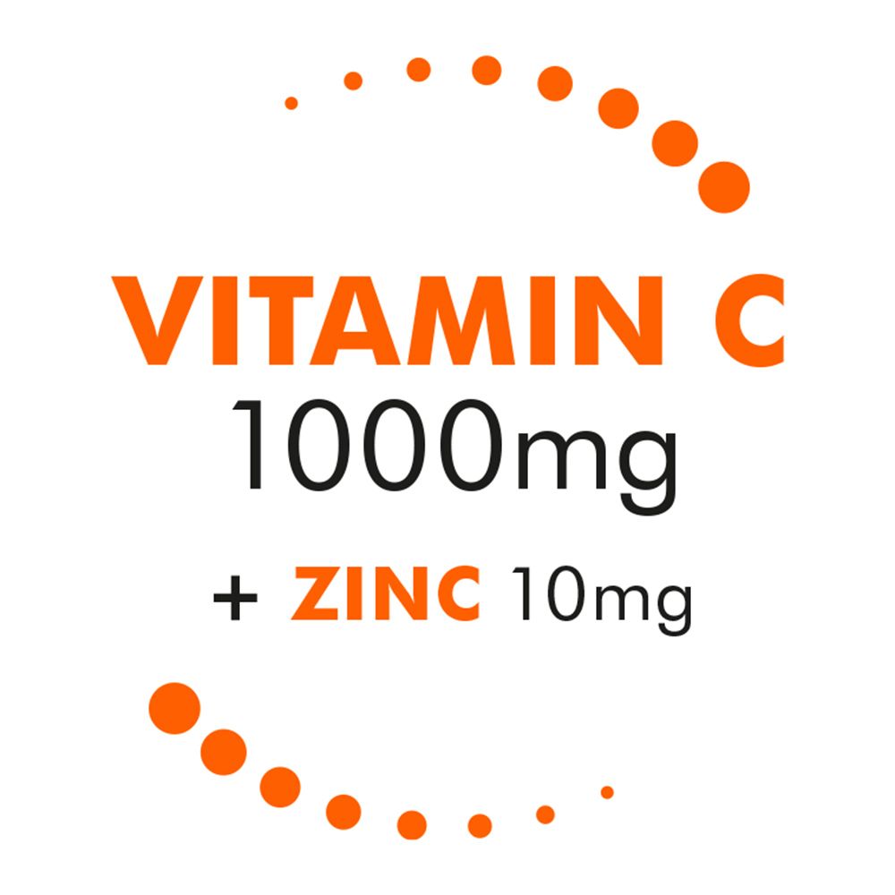 Bioglan - vitamin C Effervescent Tablets Zinc 1000mg 20'S