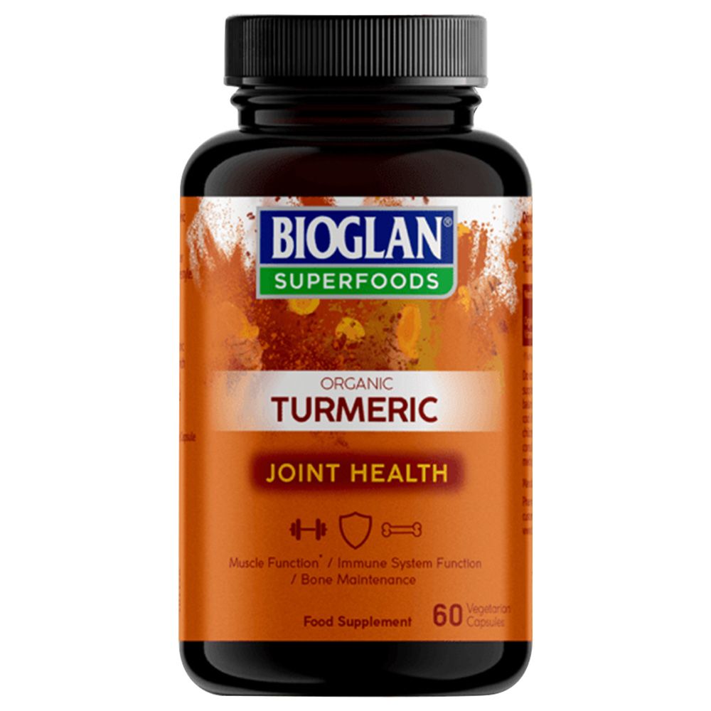 Bioglan - Superfoods Turmeric - Joint Health - 60 Capsules