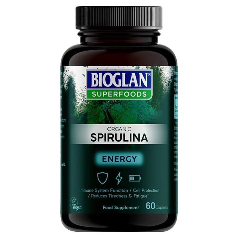 Bioglan - Superfoods Spirulina - Energy - 60 Capsules