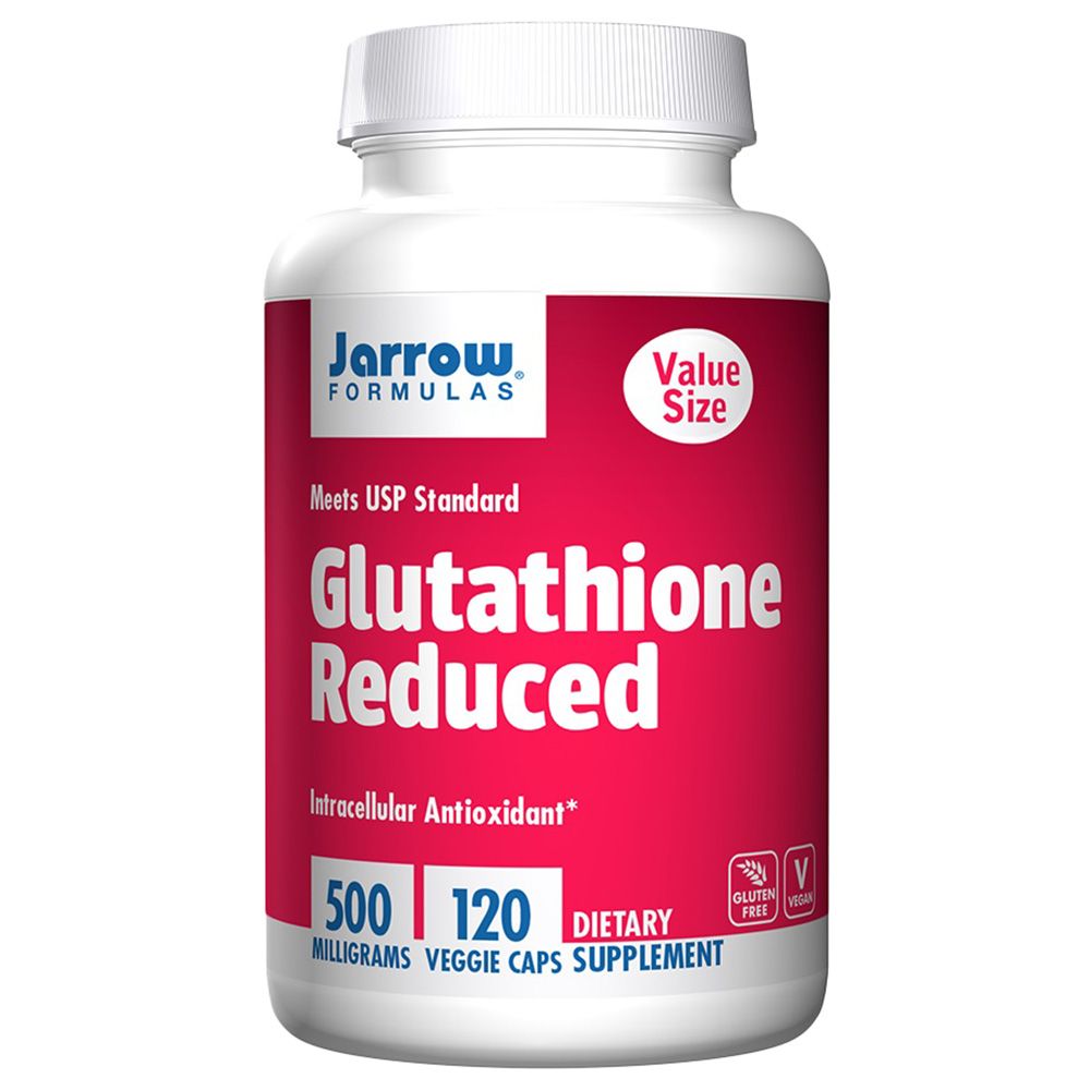 Jarrow - Formulas Glutathione Reduced 500mg, 120 Capsules