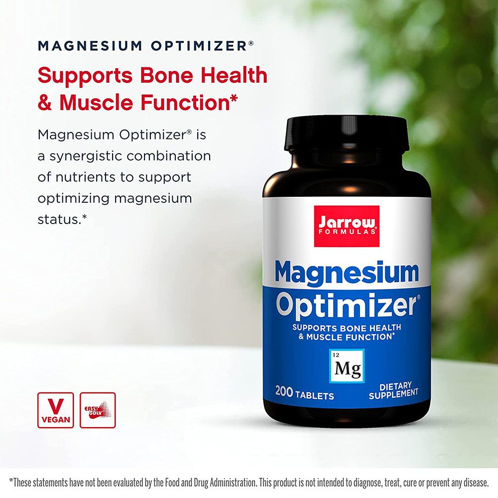 Jarrow Formulas - Magnesium Optimizer Tablets - 200s