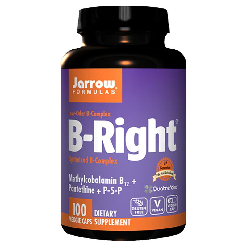 كبسولات B-Right B Complex من Jarrow Formulas - 100 كبسولة