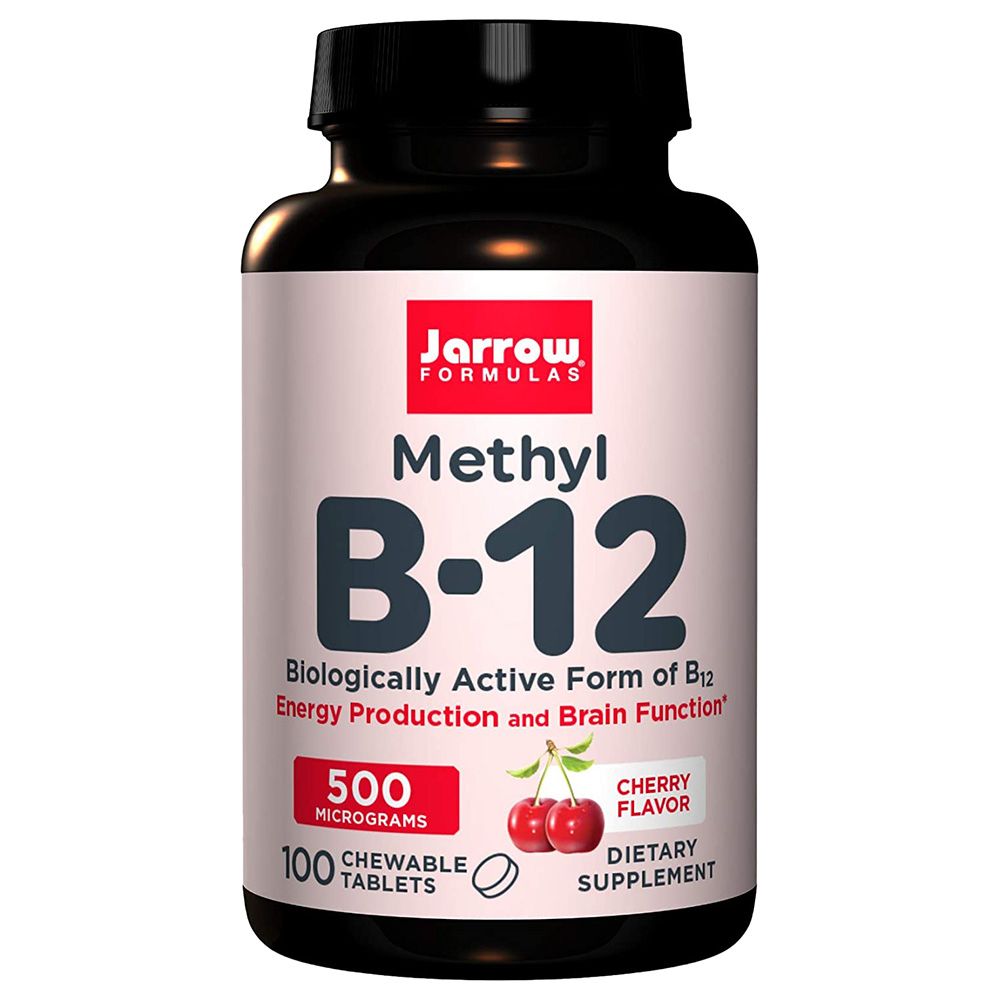 Jarrow Formulas - Methyl B-12 Vitamin B12 Tablets 500mcg - 100s