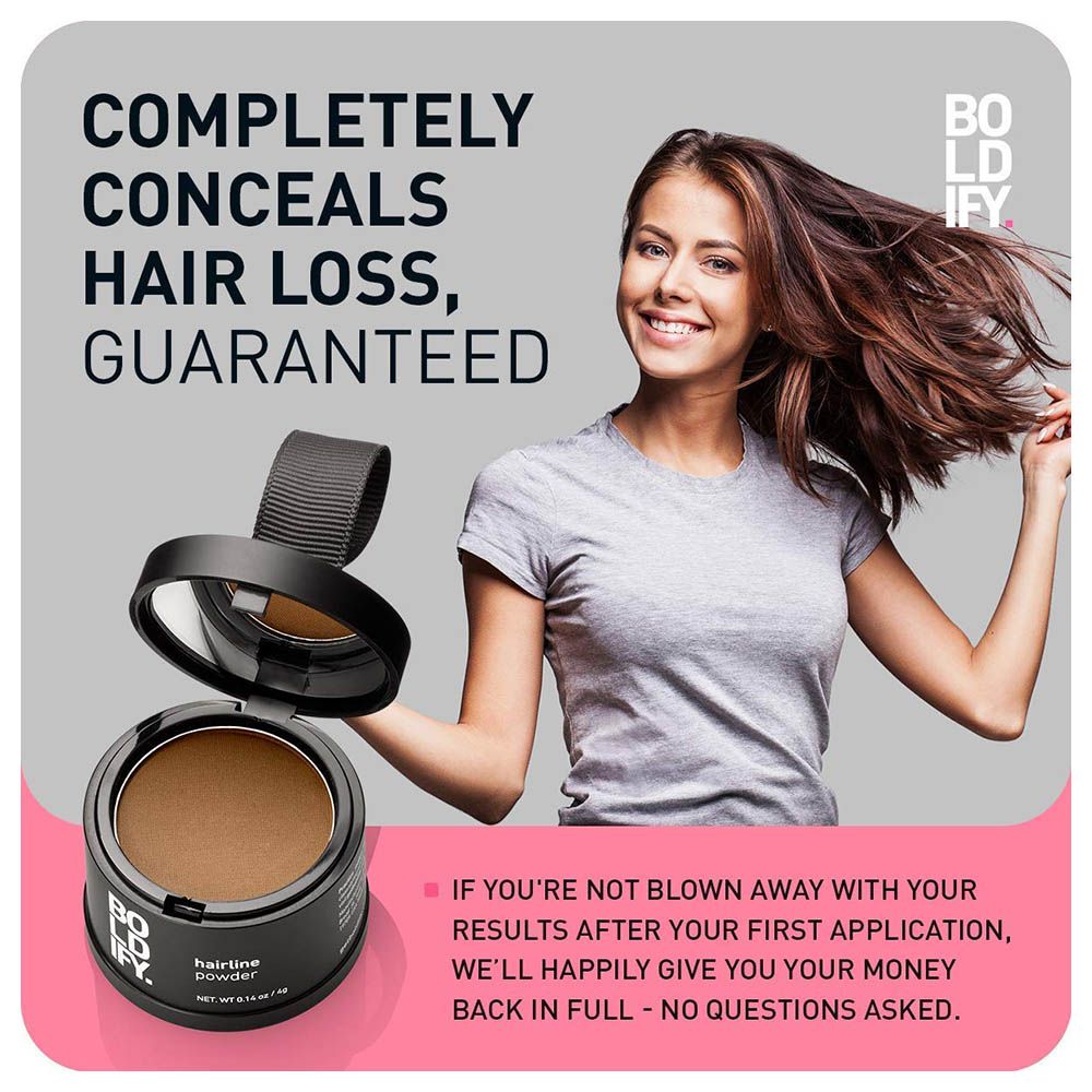 BOLDIFY -  Hairline Powder Root Touchup Light Brown 4g