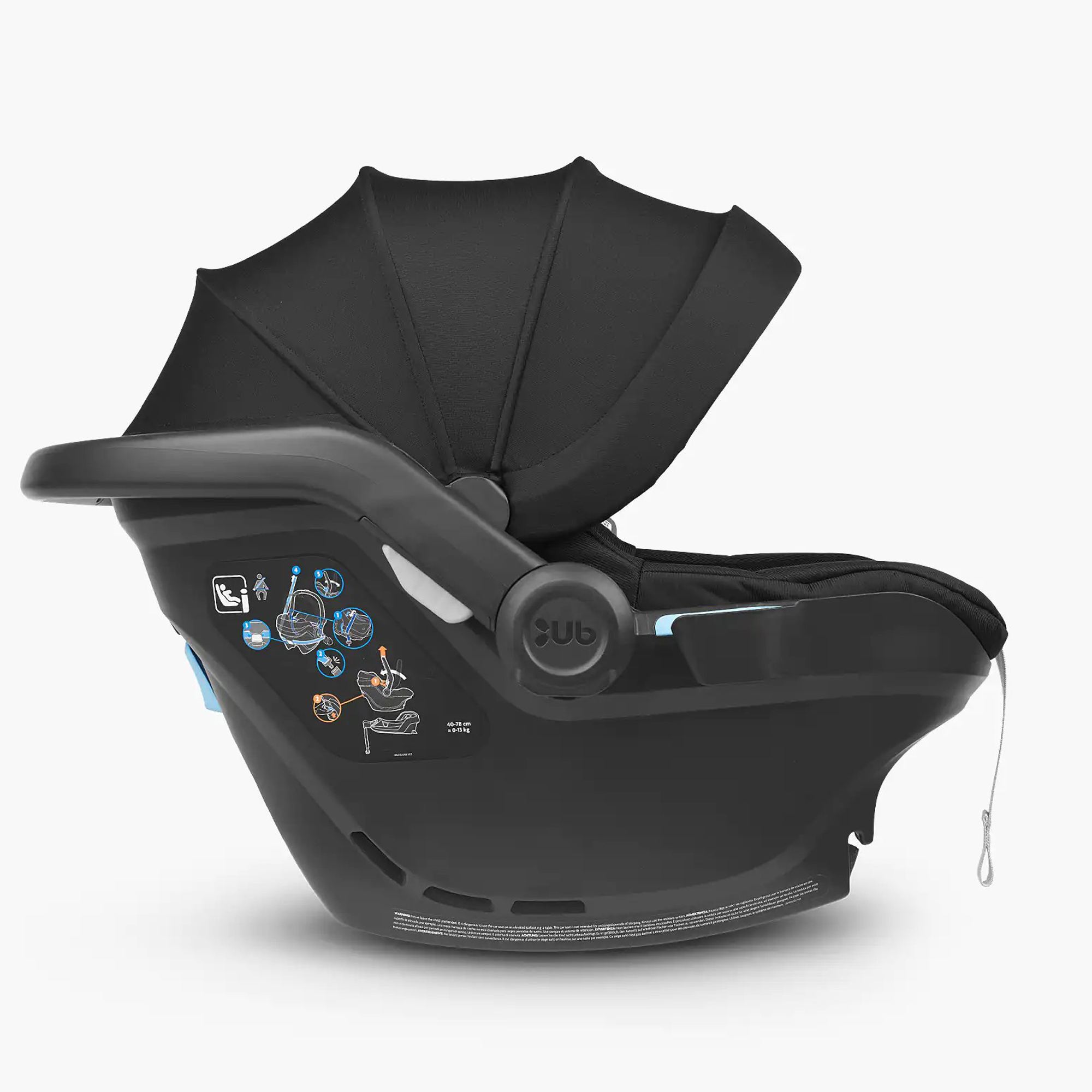 Uppababy - Mesa i-Size Infant Car Seat - Jake - Charcoal