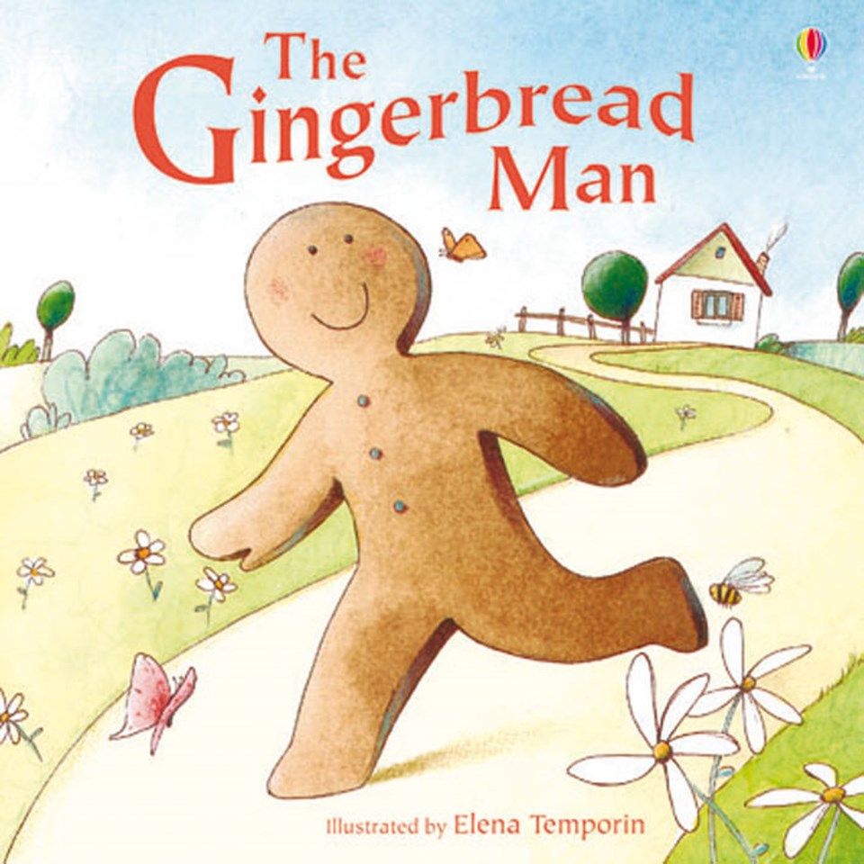 كتب أسبورن-  كتاب "The Gingerbread Man"  