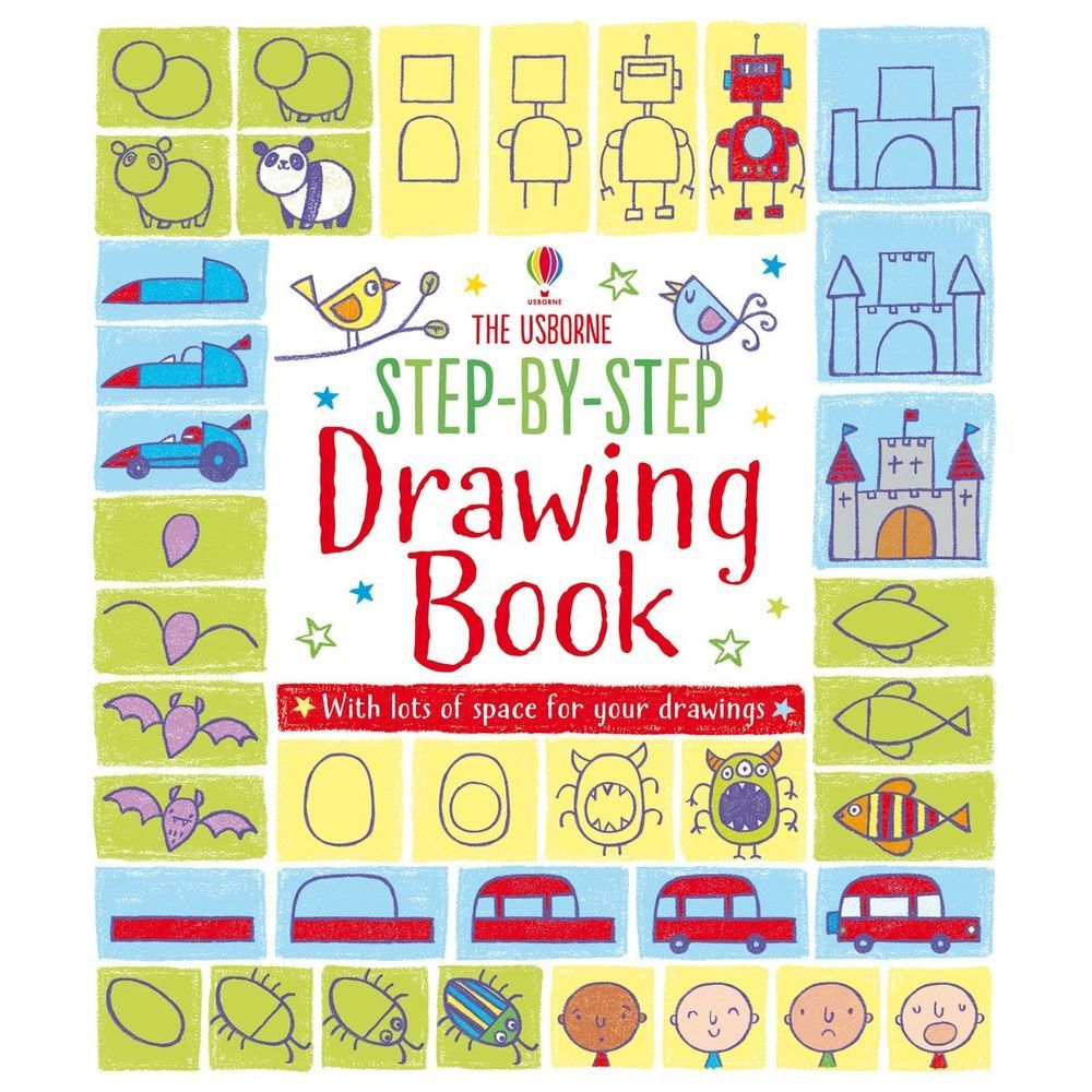 Step-By-Step Drawing Book