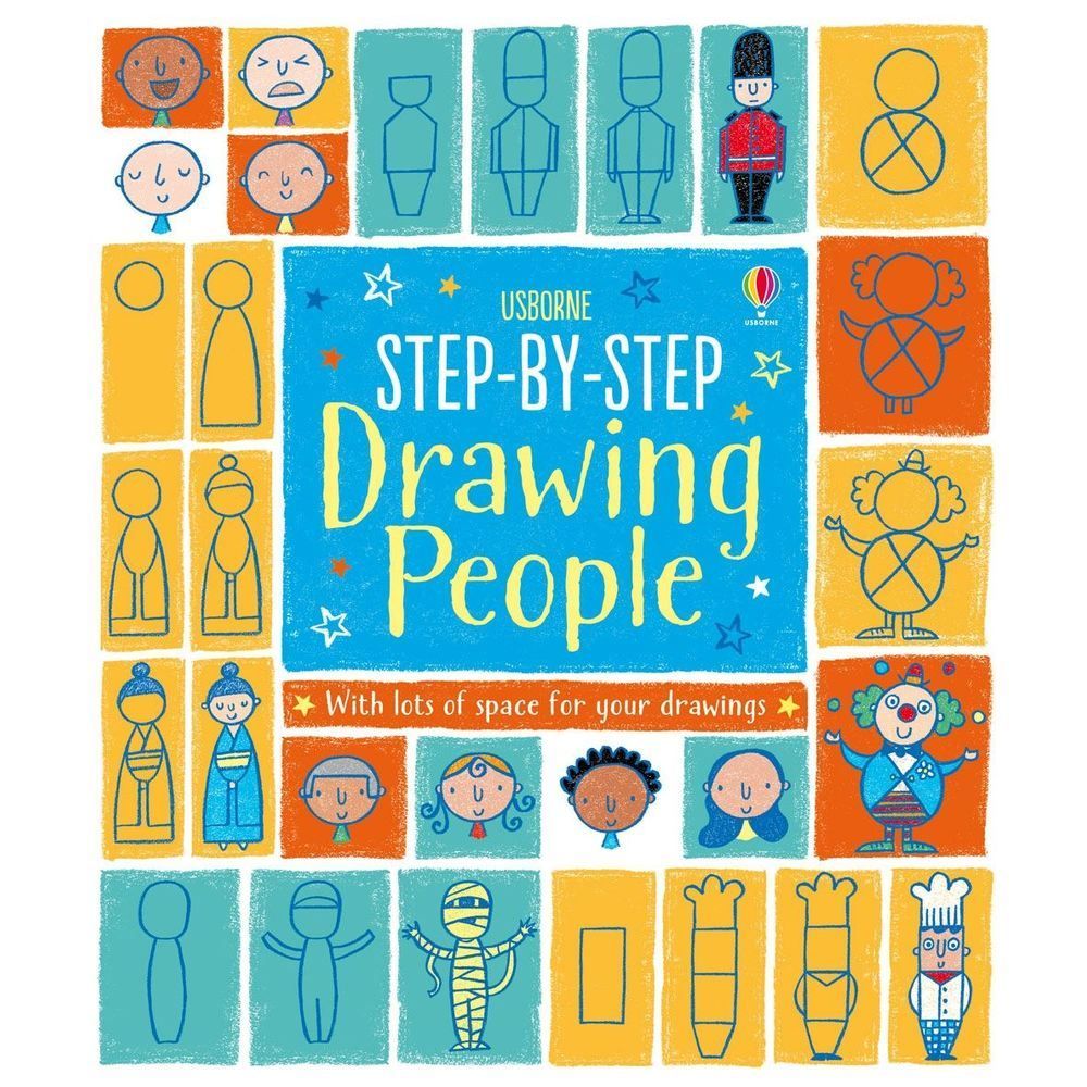 Usborne Books - Step-By-Step Drawing People