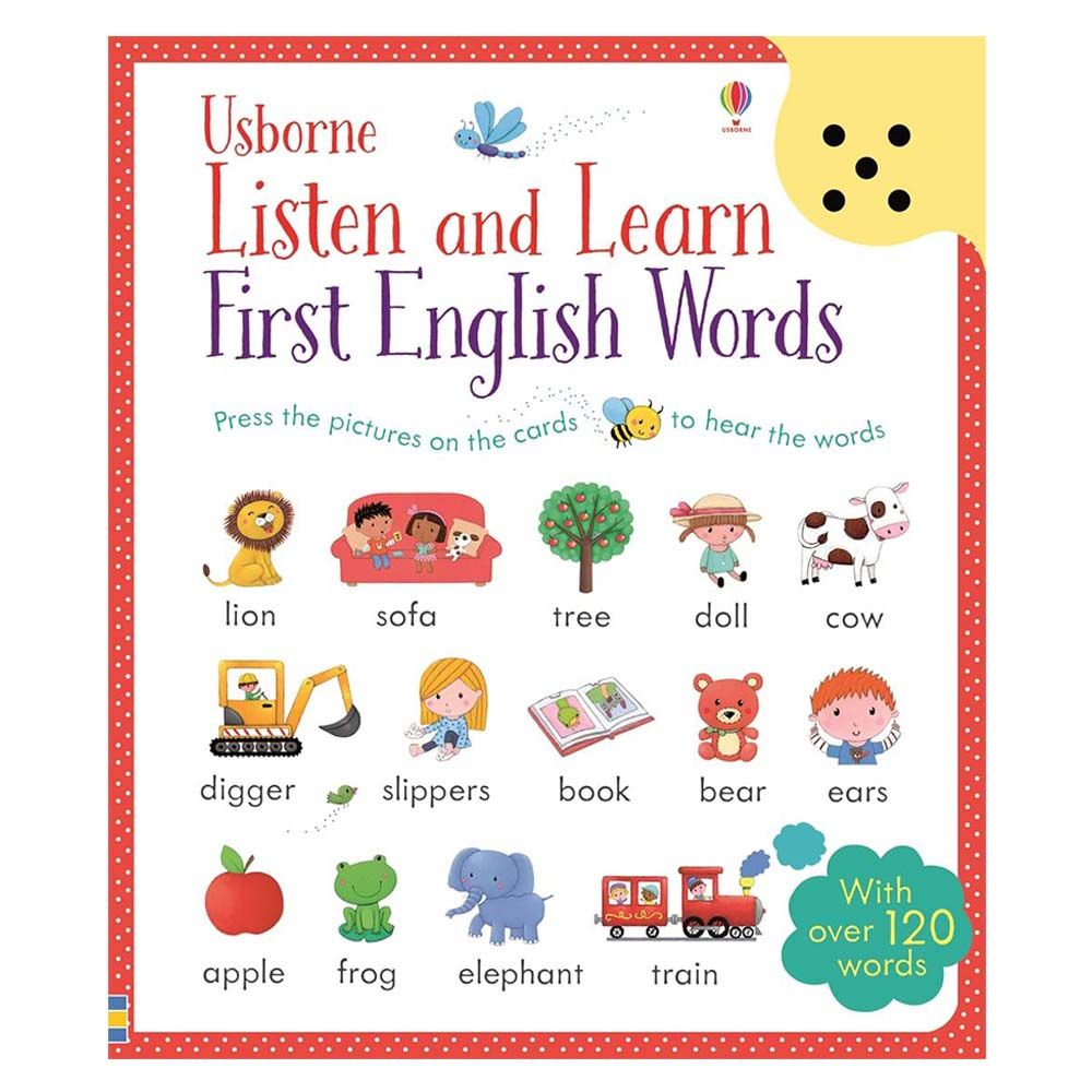 Listen & Learn: First English Words