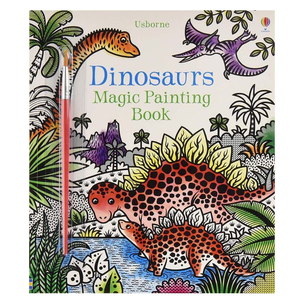 كتب أسبورن-  كتاب التلوين Dinosaurs Magic Painting Book  