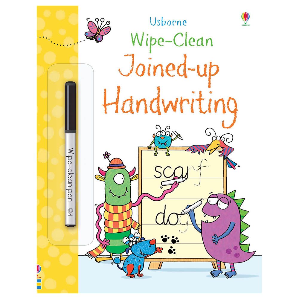 كتب أسبورن-  كتاب خط - Wipe Clean Joined Up Handwriting