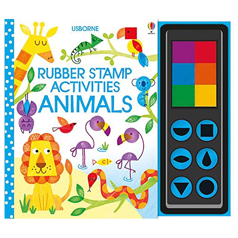 كتب أسبورن-  كتاب Rubber Stamp Activities Animals