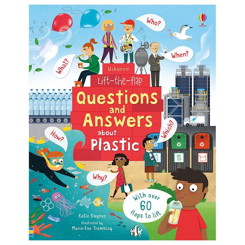 Usborne Books - Lift-The-Flap Questions And Answers About Plastic