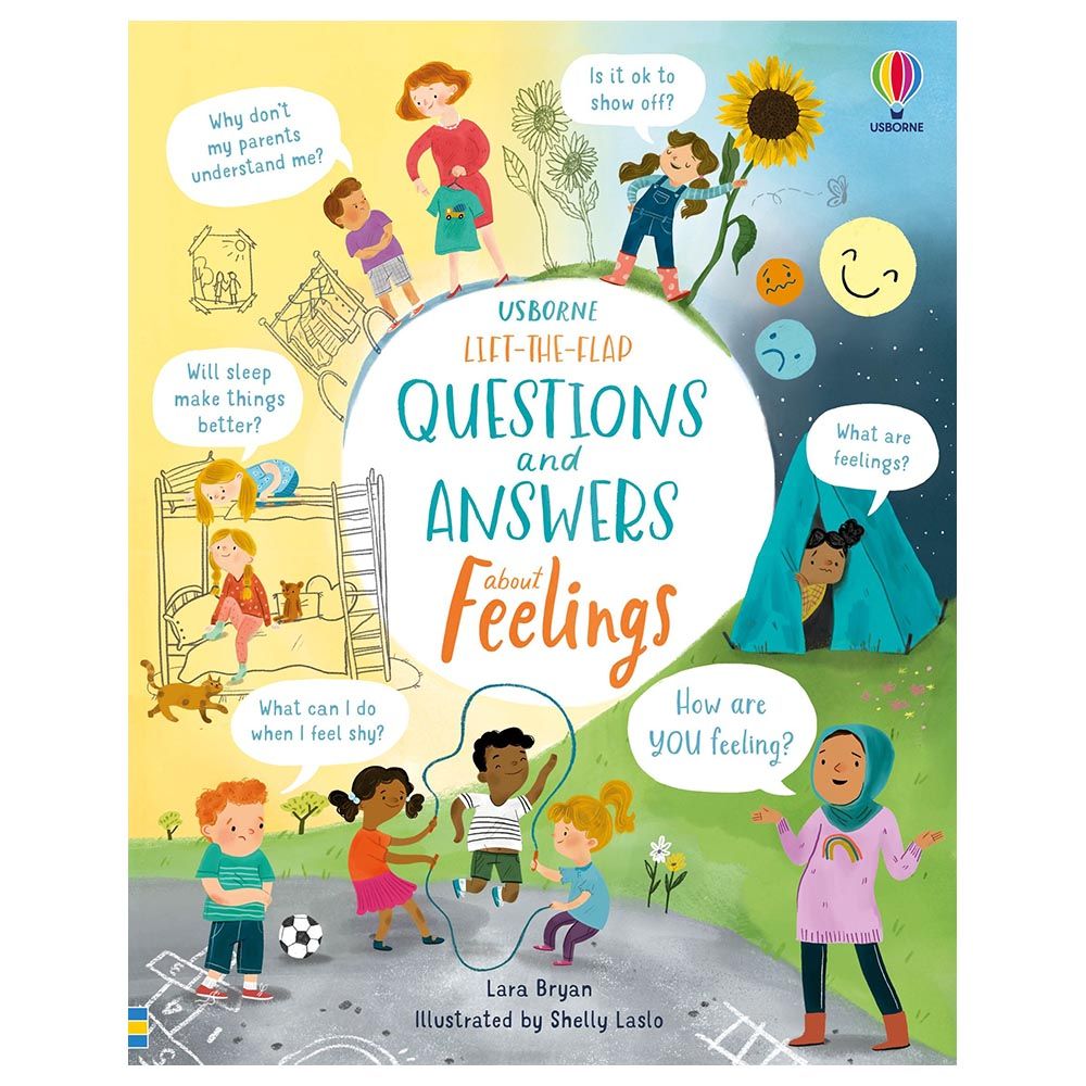 كتاب Lift-The-Flap Questions And Answers About Feelings