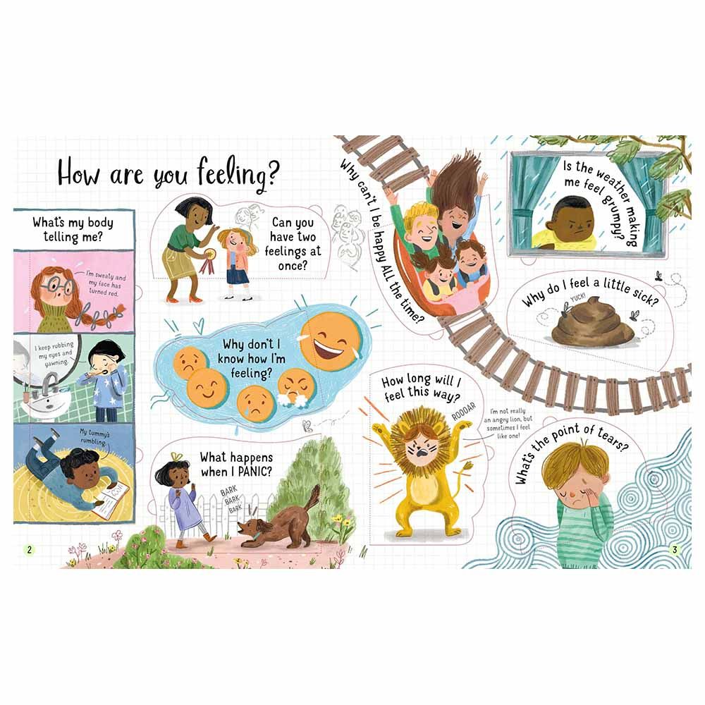 Usborne Books - Lift-The-Flap Questions And Answers About Feelings