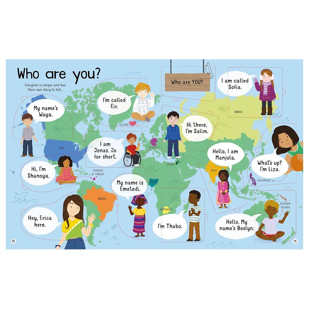 Usborne Books - Lift-The-Flap Questions And Answers About Racism