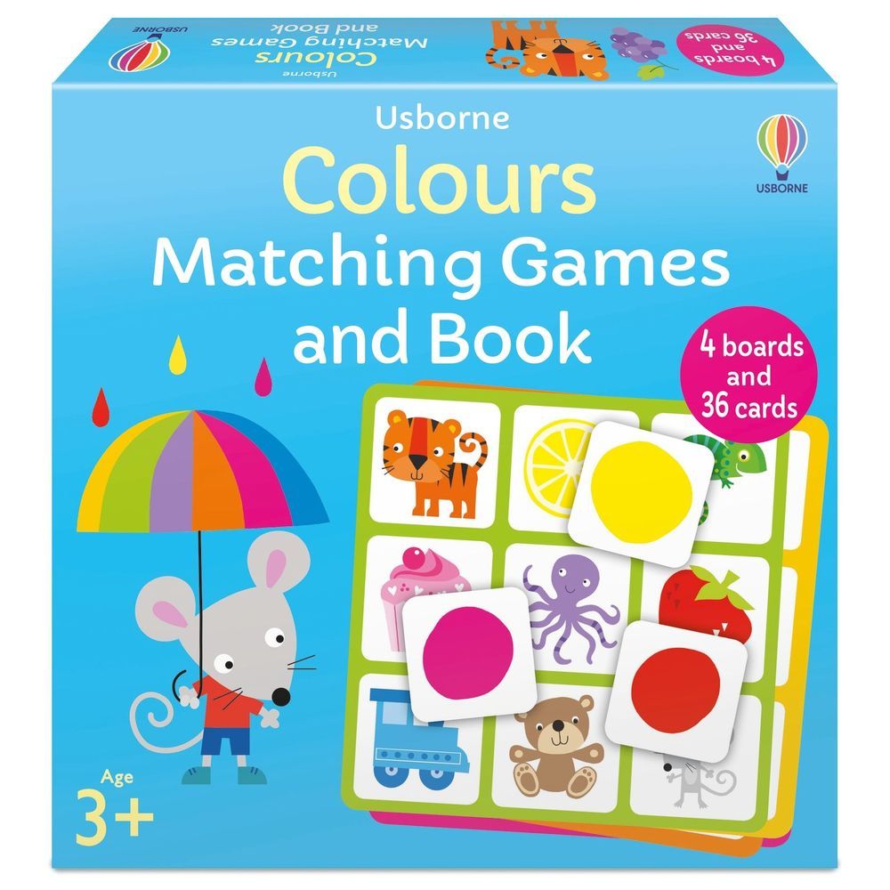 Colours Matching Games And Book