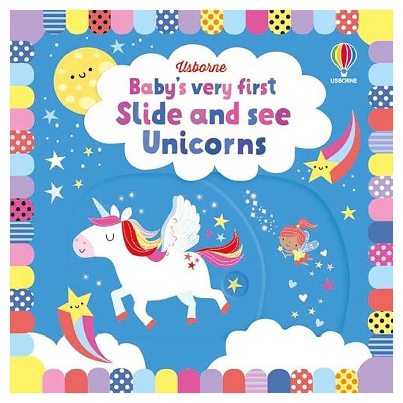 Usborne Books - Baby's Very First Slide & See Books - Unicorns