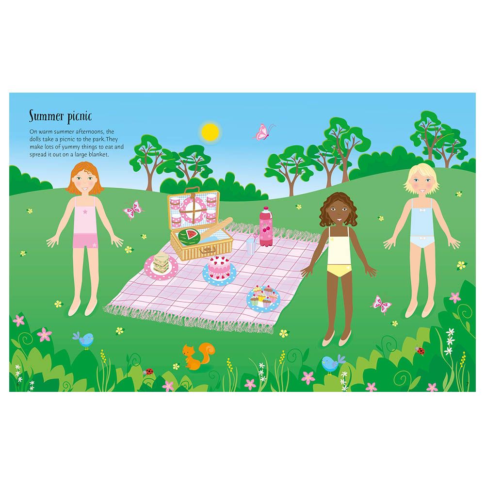 Usborne Books - Sticker Dolly Dressing Dolls