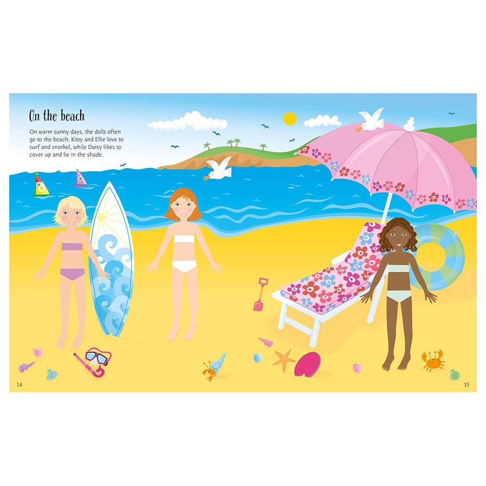 Usborne Books - Sticker Dolly Dressing Dolls