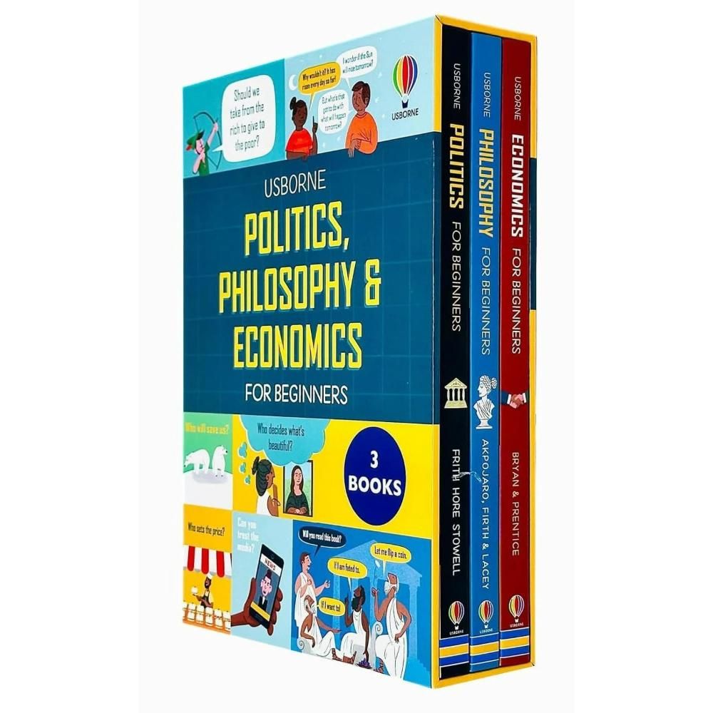 Politics Philosophy & Economics For Beginners - Pack of 3