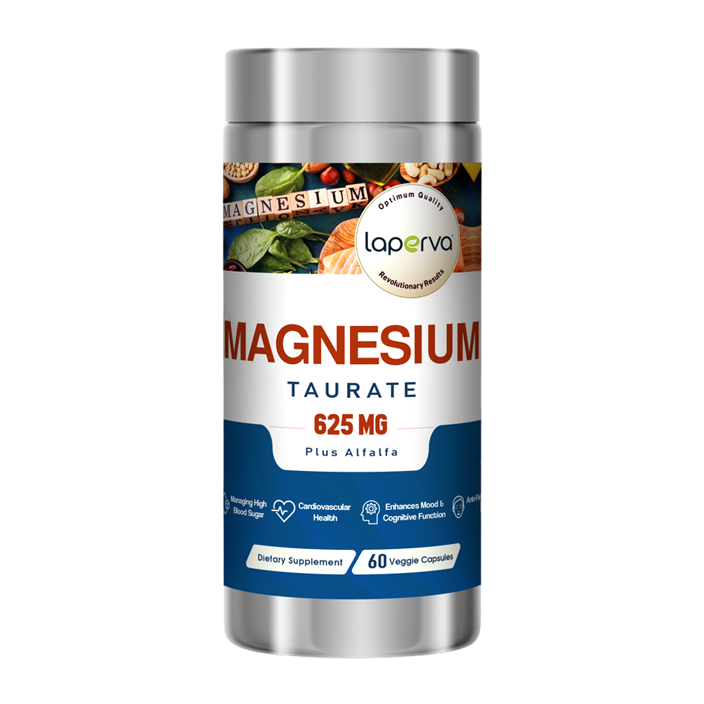 Laperva - Magnesium Taurate Capsules - 60pc - 625Mg