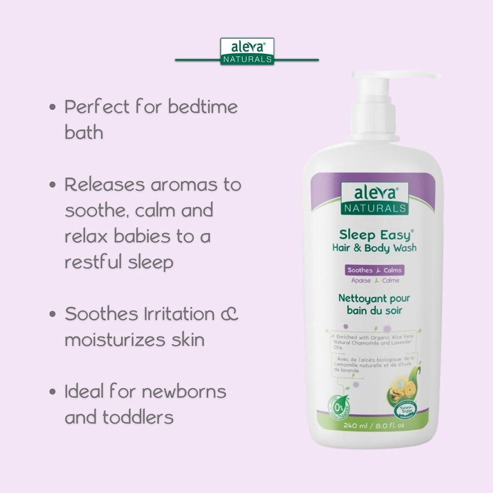 Aleva Naturals - Sleep Easy Hair & Body Wash - 240ml