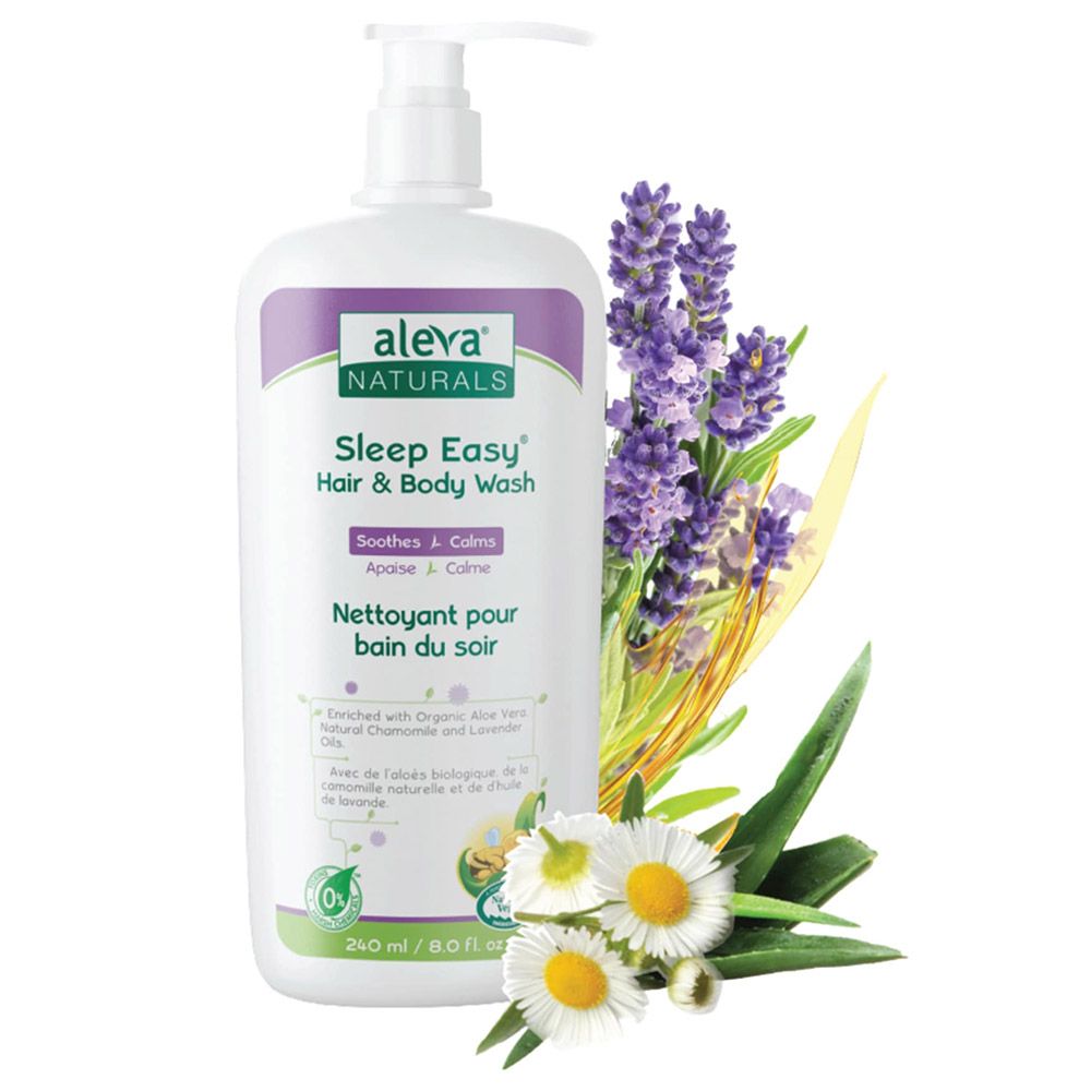 Aleva Naturals - Sleep Easy Hair & Body Wash - 240ml