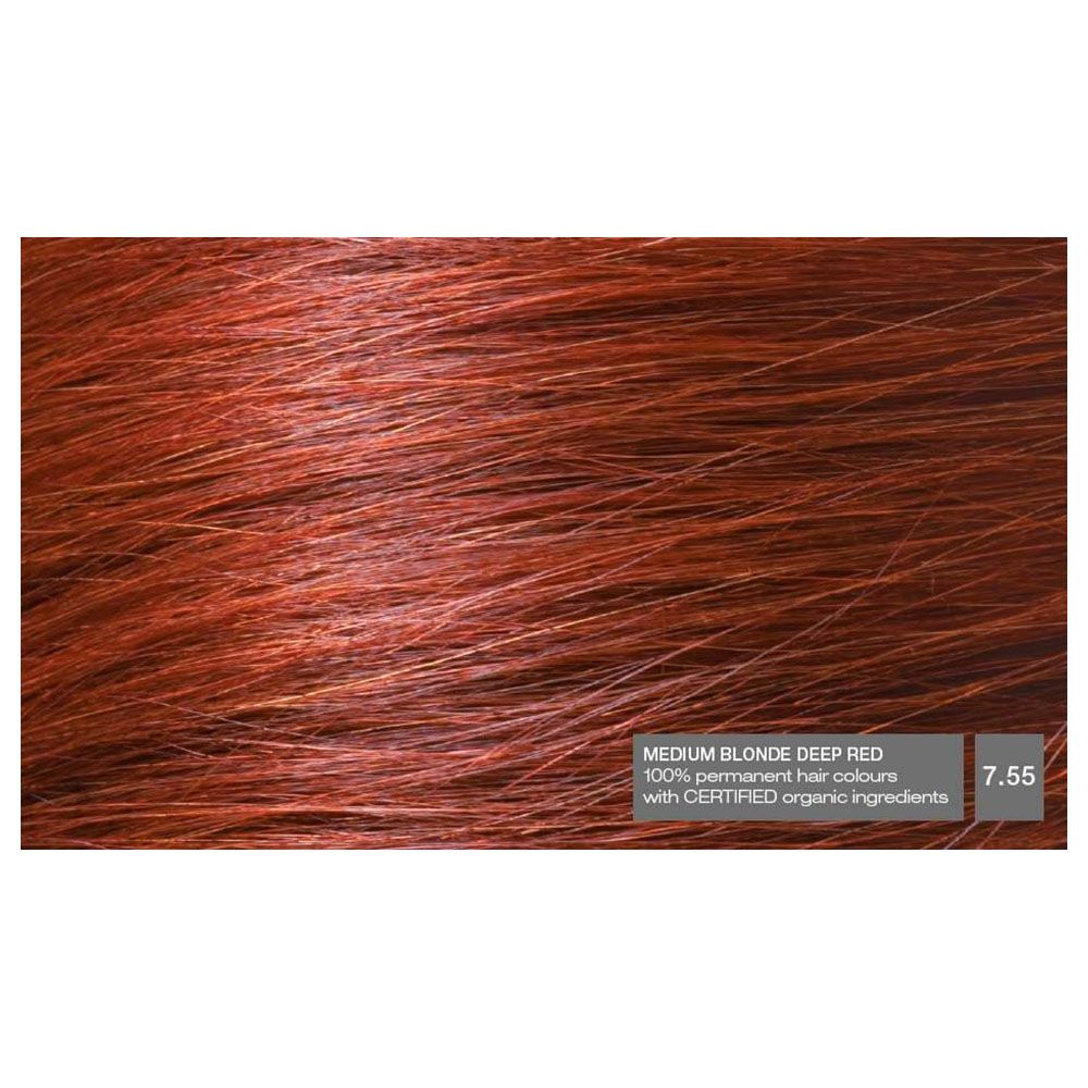 Naturigin - Medium Blonde Deep Red 7.55 Hair Colour