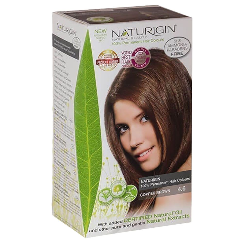 Naturigin - Copper Brown 4.6 Hair Colour