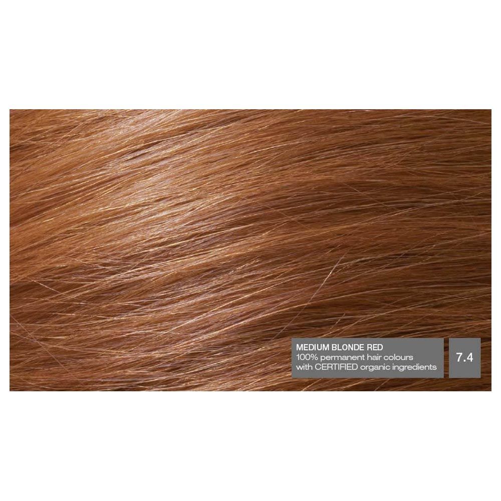 Naturigin - Medium Blonde Red 7.4 Hair Colour